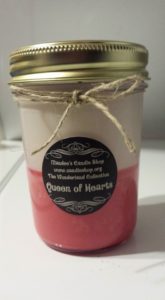 hand-poured soy wax candle