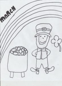 March 2021 Coloring Contest